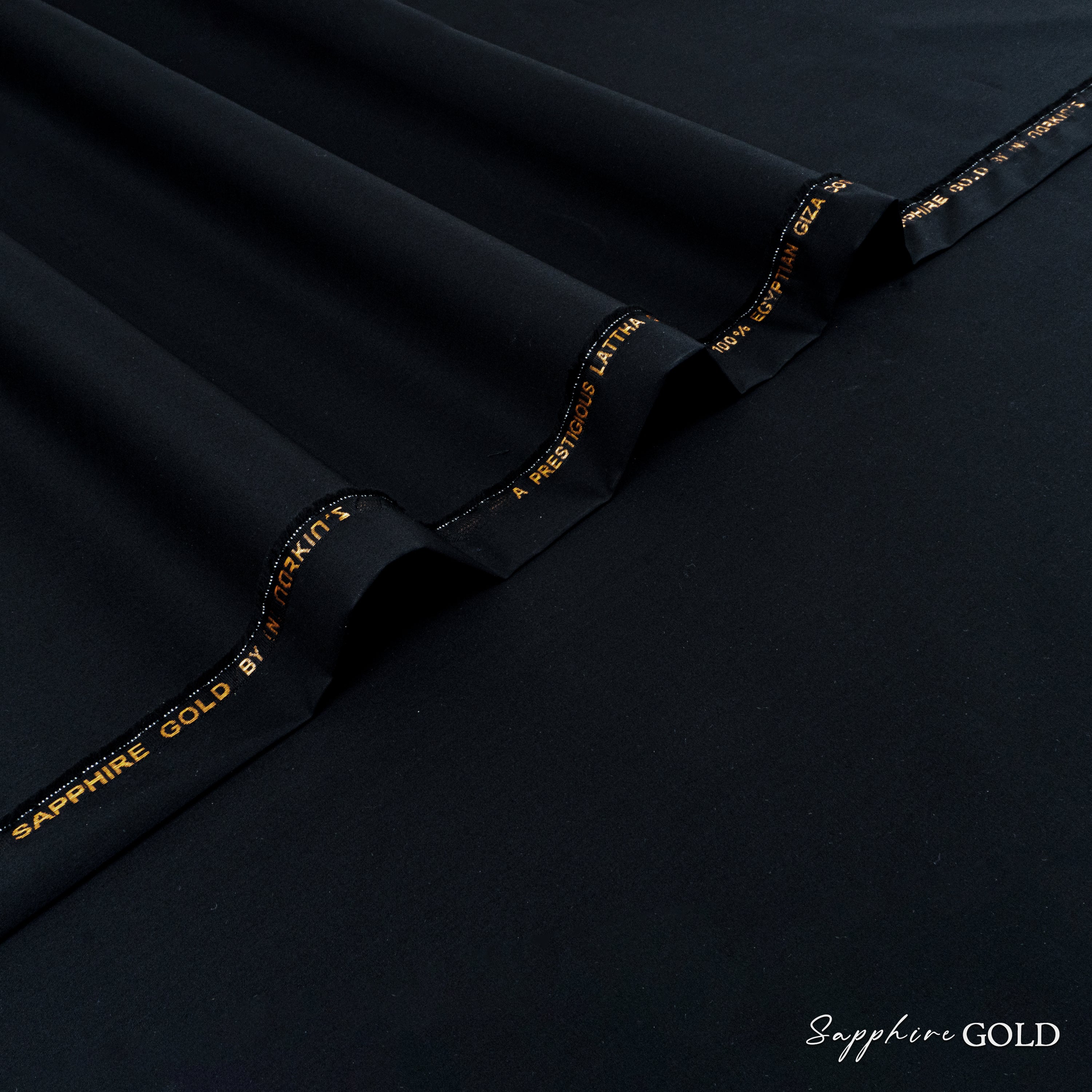Sapphire Gold - Egyptian Giza Cotton (4.5 Mtr)