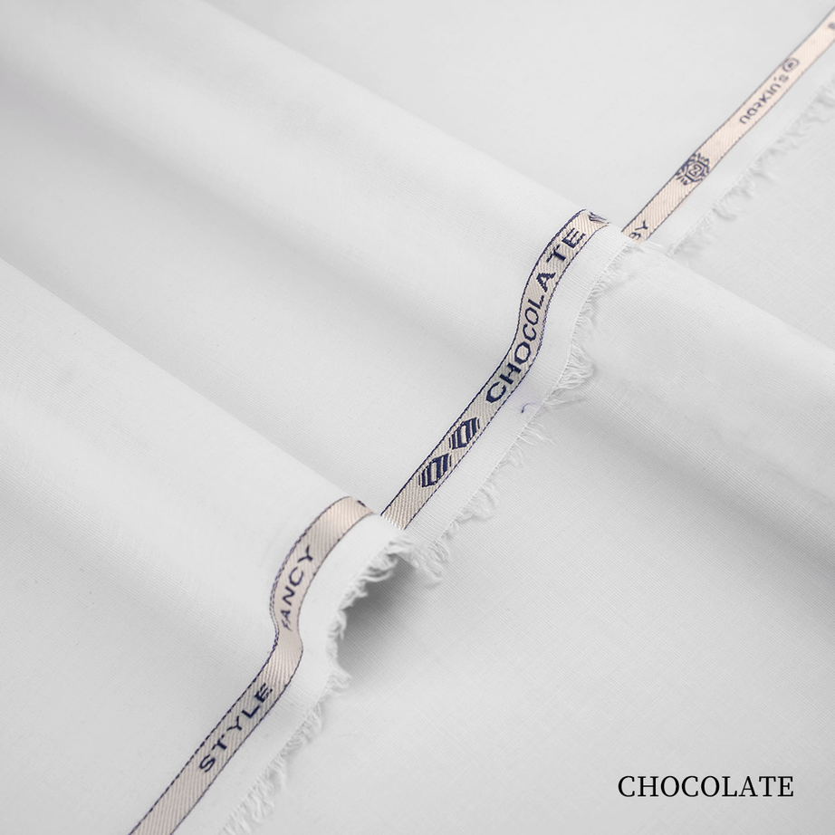 Premium Chocolate blended kandura fabric with fine compact yarn
