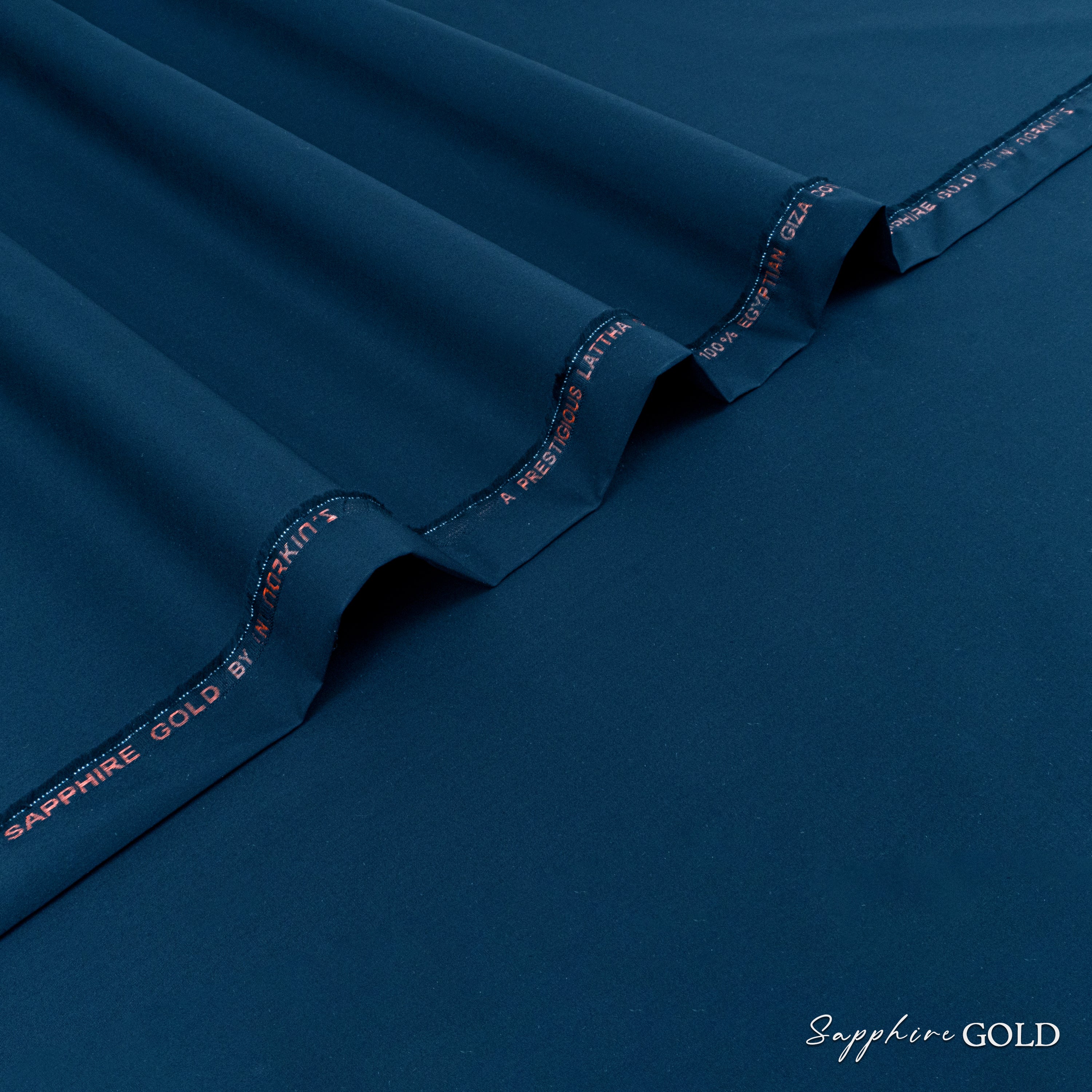 Sapphire Gold - Egyptian Giza Cotton (4.5 Mtr)